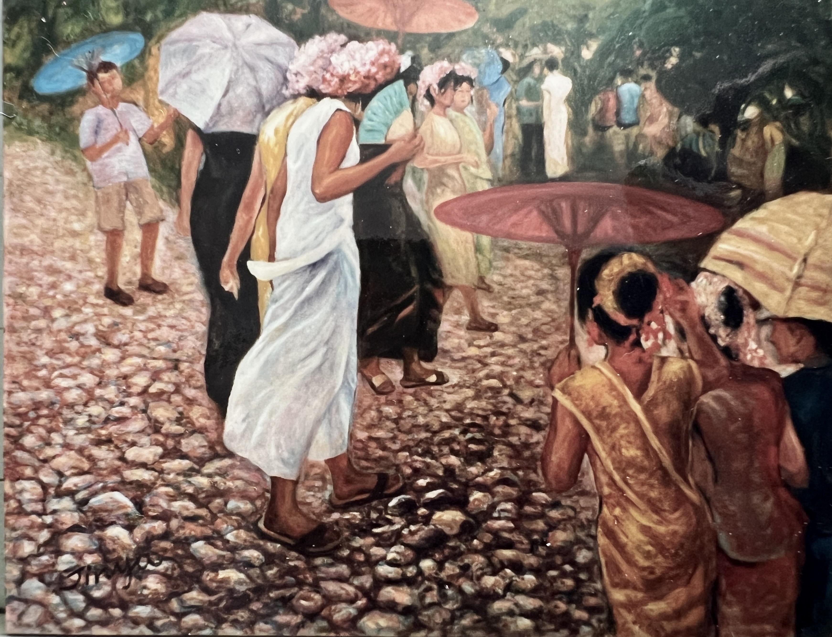 East Meets West in Painting